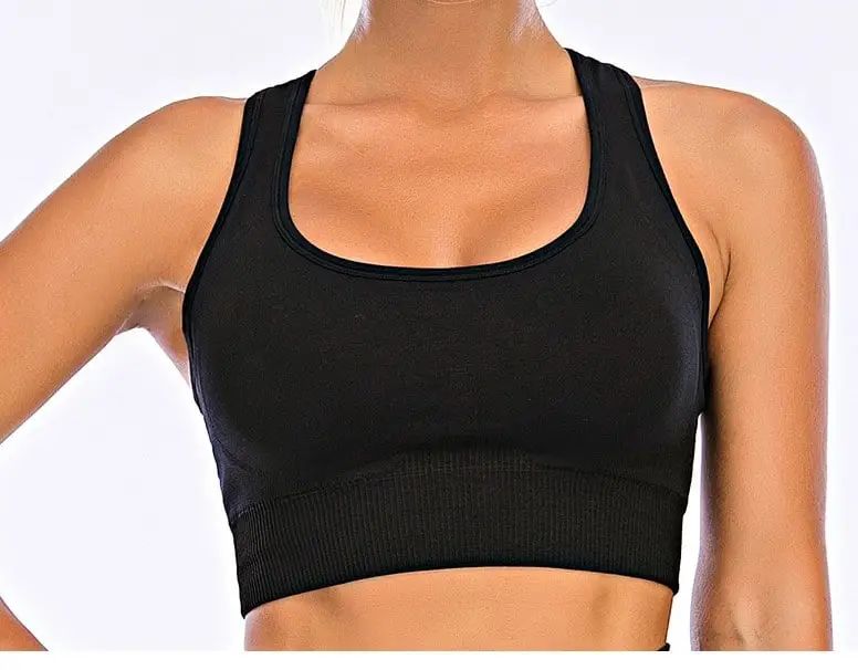 New Women's Padded Racerback Sports Bra